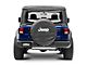 Mopar Jeep Logo Spare Tire Cover; Black and White (66-18 Jeep CJ5, CJ7, Wrangler YJ, TJ & JK)