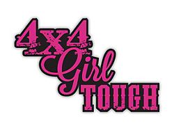 SEC10 4x4 Girl Tough Decal 