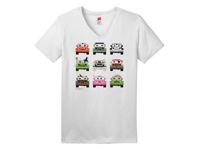 Women's Jeep Monster Mash V-Neck T-Shirt