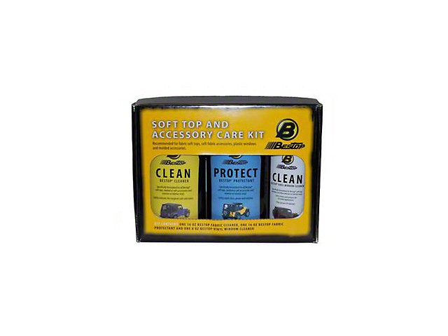 Bestop Soft Top Cleaner and Protectant Package
