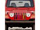 Grille Insert; Pixelation (97-06 Jeep Wrangler TJ)