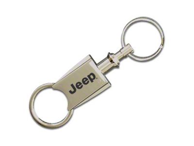 Valet Pull Apart Keychain with Grand Cherokee Logo