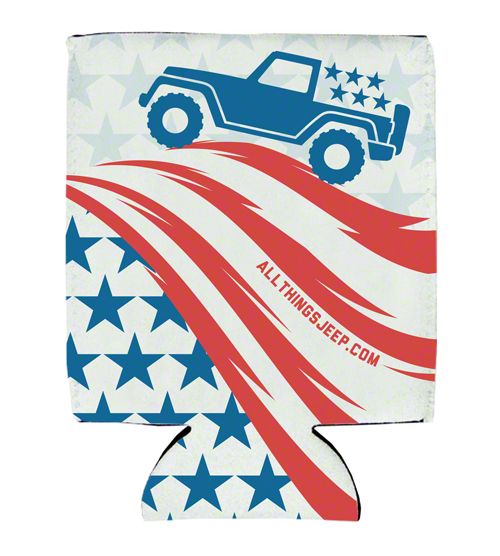 jeep beer koozie