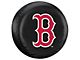 Boston B Red Sox MLB Spare Tire Cover; Black; Large (66-18 Jeep CJ5, CJ7, Wrangler YJ, TJ & JK)