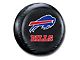 Buffalo Bills NFL Spare Tire Cover; Black (66-18 Jeep CJ5, CJ7, Wrangler YJ, TJ & JK)