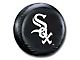 Chicago White Sox MLB Spare Tire Cover; Black; Small (66-18 Jeep CJ5, CJ7, Wrangler YJ, TJ & JK)