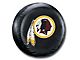Washington Redskins NFL Spare Tire Cover; Black (66-18 Jeep CJ5, CJ7, Wrangler YJ, TJ & JK)