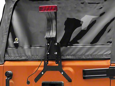 Teraflex Jeep Wrangler 3rd Brake Light Adjustable Extension Bracket 4997220  (07-18 Jeep Wrangler JK)