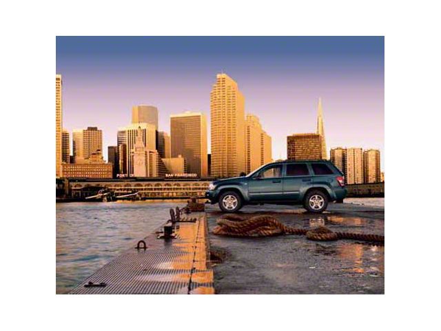 2007 Jeep Grand Cherokee Limited Wharf Refrigerator Magnet