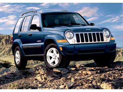 2007 Jeep Liberty In the Gravel Refrigerator Magnet