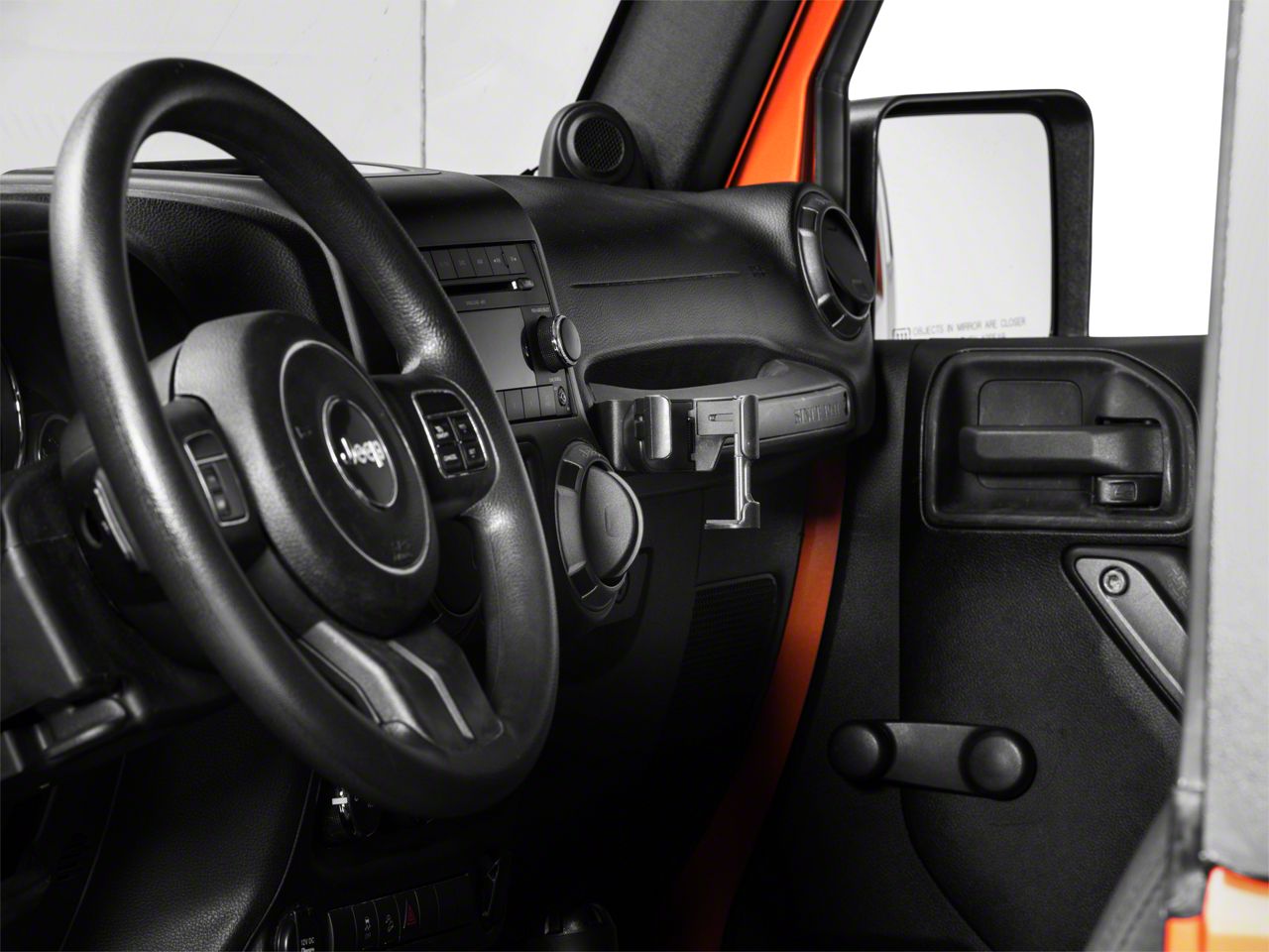 RedRock Jeep Wrangler Alterum Series Grab Handle Cup/Phone Holder J130032  (11-18 Jeep Wrangler JK) - Free Shipping