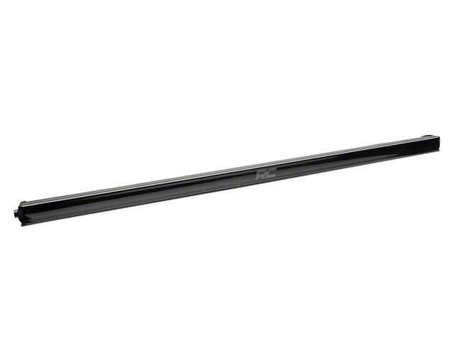 Rough Country 50-Inch Black Series Single Row LED Light Bar; Spot Beam (Universal; Some Adaptation May Be Required)