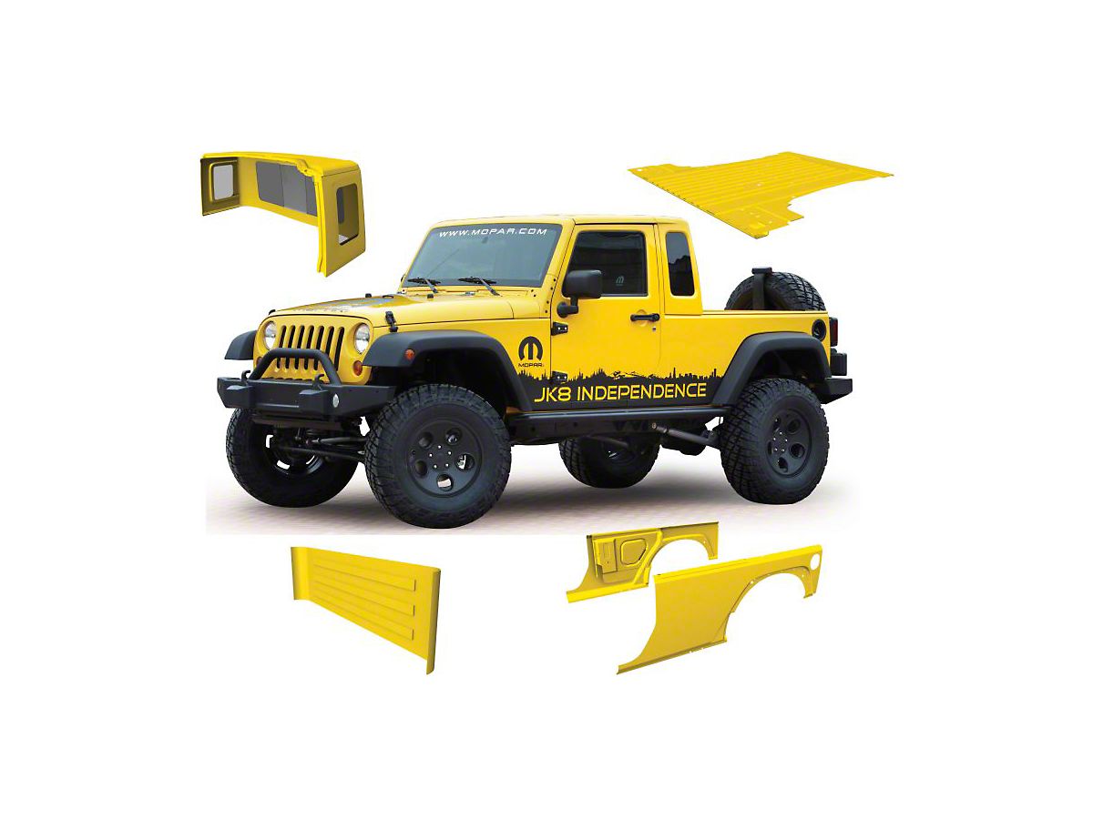 Mopar Wrangler Jk8 Independence Pickup Truck Conversion Kit