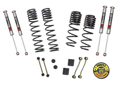 SkyJacker 2 to 2.50-Inch Dual Rate Long Travel Suspension Lift Kit with M95 Performance Shocks (18-24 2.0L or 3.6L Jeep Wrangler JL 2-Door, Excluding Rubicon)