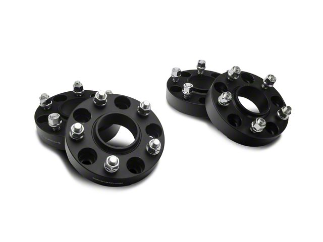 Supreme Suspensions 1.25-Inch Pro Billet Hub and Wheel Centric Wheel Spacers; Set of Four (07-18 Jeep Wrangler JK)