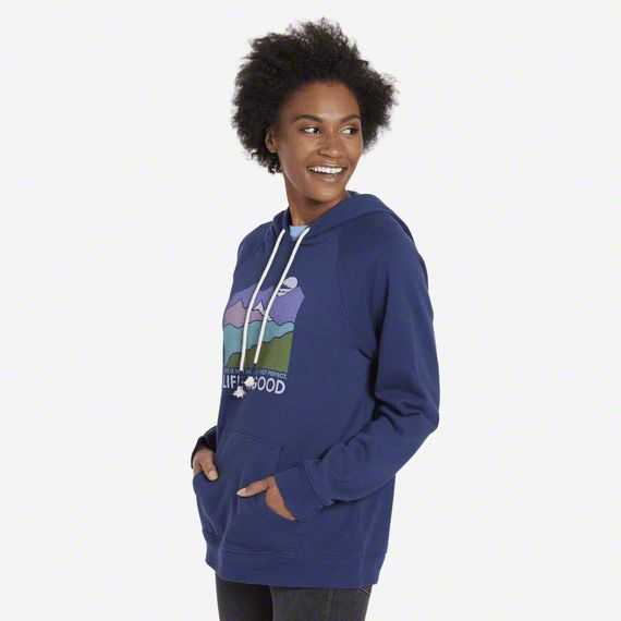 life is good hoodie women's