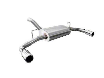 Corsa Performance Sport Axle-Back Exhaust with Polished Tips (18-23 3.6L Jeep Wrangler JL)