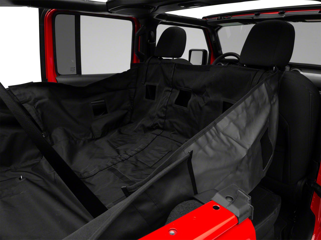 jeep wrangler pet cargo cover