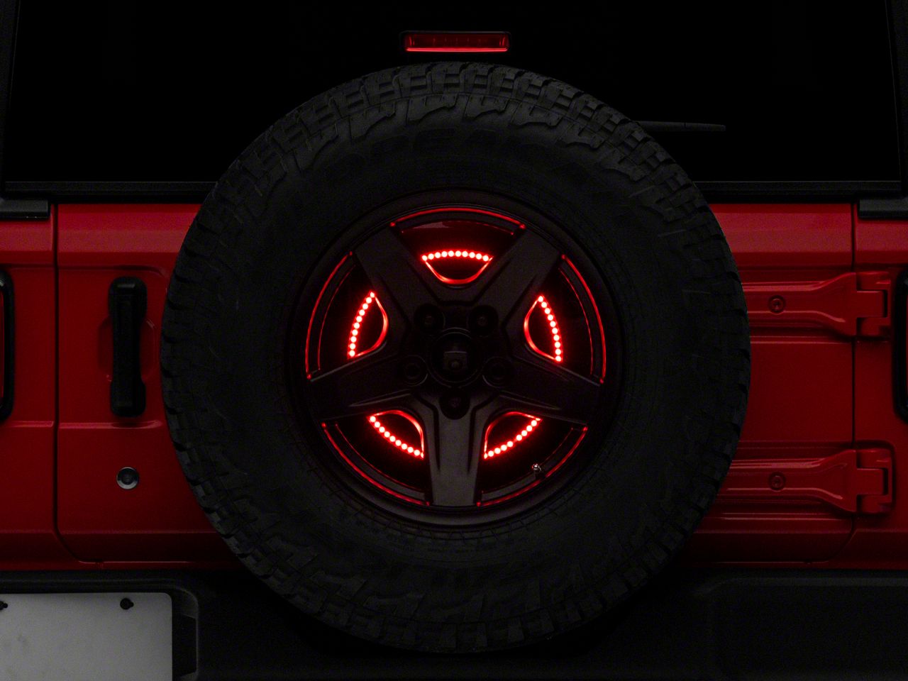 Rugged Ridge Jeep Wrangler LED Third Brake Light Ring 11585.06 (18