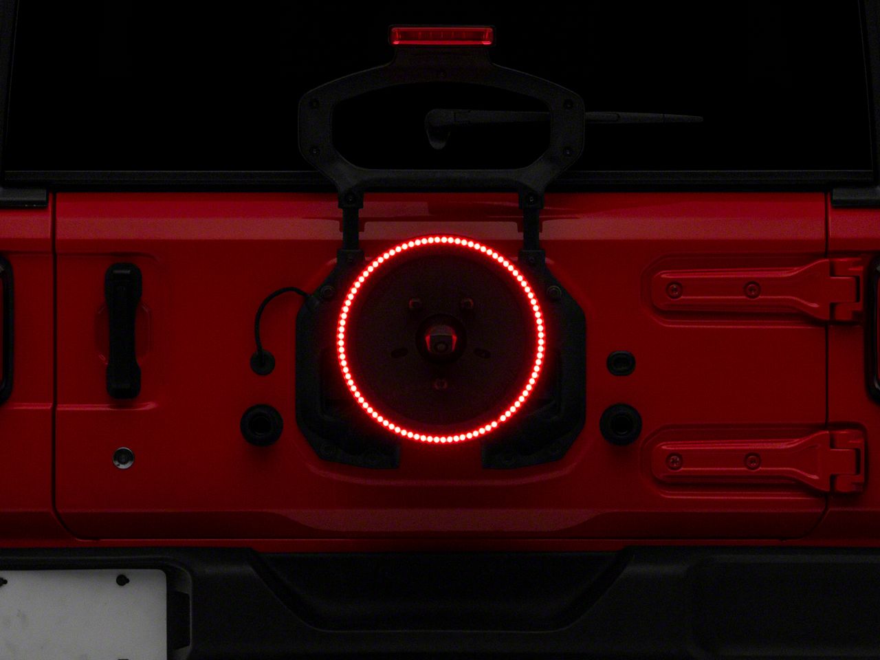 Rugged Ridge Jeep Wrangler LED Third Brake Light Ring 11585.06 (18