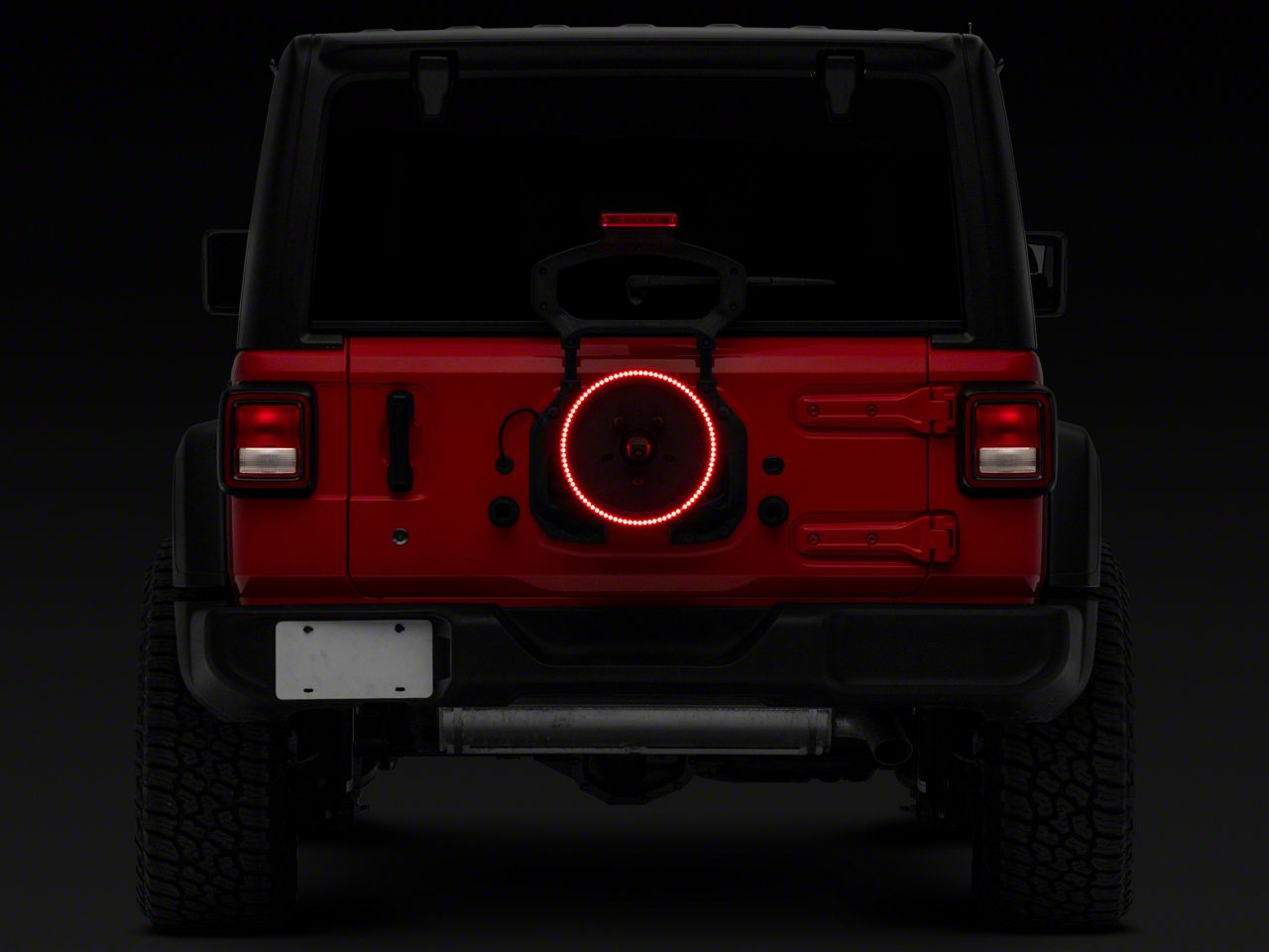 Rugged Ridge Jeep Wrangler LED Third Brake Light Ring 11585.06 (18