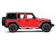 N-Fab Cab Length Podium Nerf Side Step Bars; Polished Stainless (18-24 Jeep Wrangler JL 4-Door)