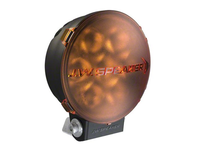 6 Inch Model TS3001R Round LED Light Lens Cover; Amber