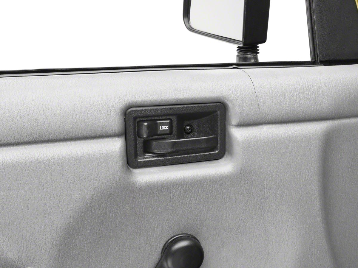Jeep Wrangler Interior Door Handle; Driver Side (87-06 Jeep Wrangler YJ & TJ )