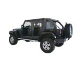 Suntop Cargo Top; Black Diamond (07-18 Jeep Wrangler JK 4 Door)