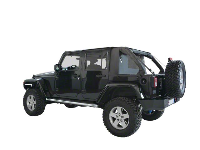 Suntop Cargo Top; Black Diamond (07-18 Jeep Wrangler JK 4 Door)