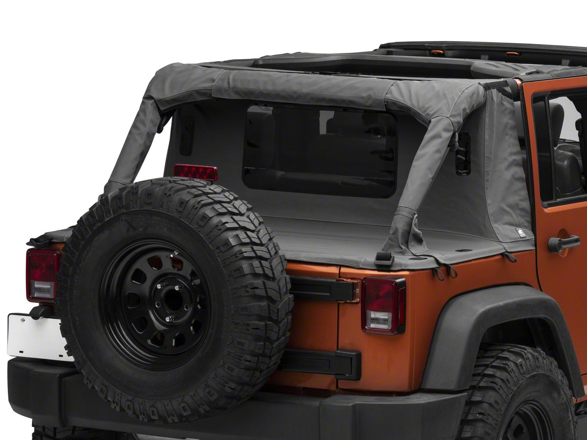 Suntop Jeep Wrangler Cargo Top Military Green J130583 07 18