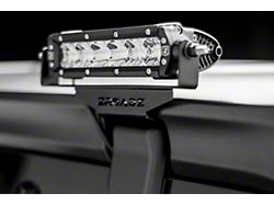 ZRoadz Two 6-Inch LED Light Bars with Rear Window Hinge Mounting Brackets (18-24 Jeep Wrangler JL, Excluding 4xe)