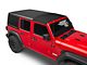 Bestop Sunrider for Factory Hard Tops; Black Diamond (18-22 Jeep Wrangler JL)