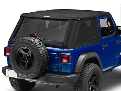 オーディオ機器 ヘッドフォン Bestop Trektop NX Soft Top; Black Twill (18-23 Jeep Wrangler JL 2-Door)