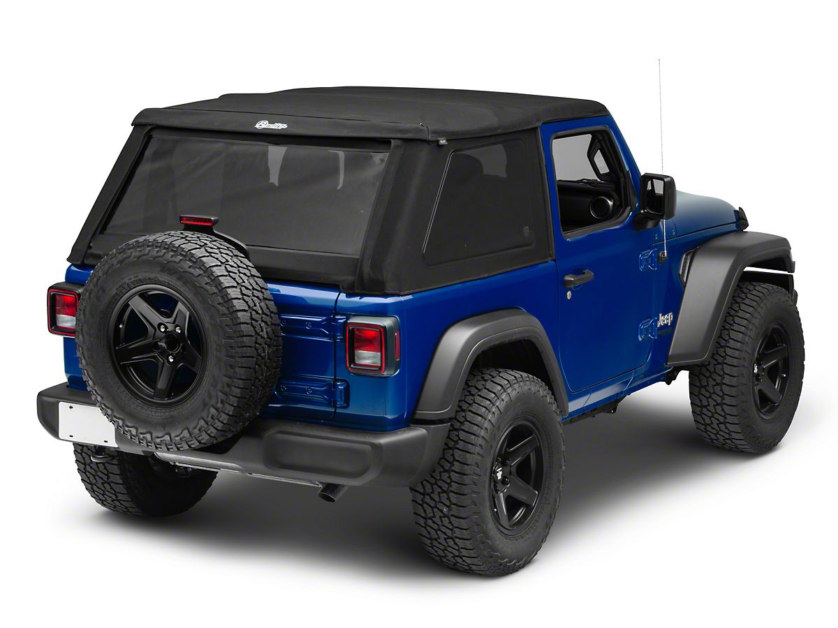 Bestop Trektop Nx Soft Top Black Twill 18 20 Jeep Wrangler Jl 2 Door