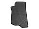 Lloyd Front and Rear Floor Mats with Jeep Logo; Black (18-24 Jeep Wrangler JL 2-Door, Excluding 4xe)