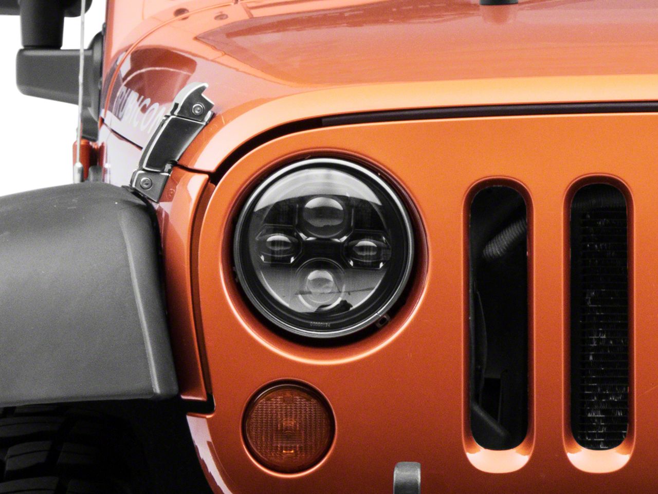 Morimoto Jeep Wrangler Projector LED Headlights w/ Switchback DRL LF271 ...