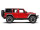Deegan 38 Rock Sliders with LED Rock Lights (18-24 Jeep Wrangler JL 4-Door)