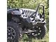 Reaper Off-Road Stubby Front Bumper with Stinger; Textured Black (07-18 Jeep Wrangler JK)