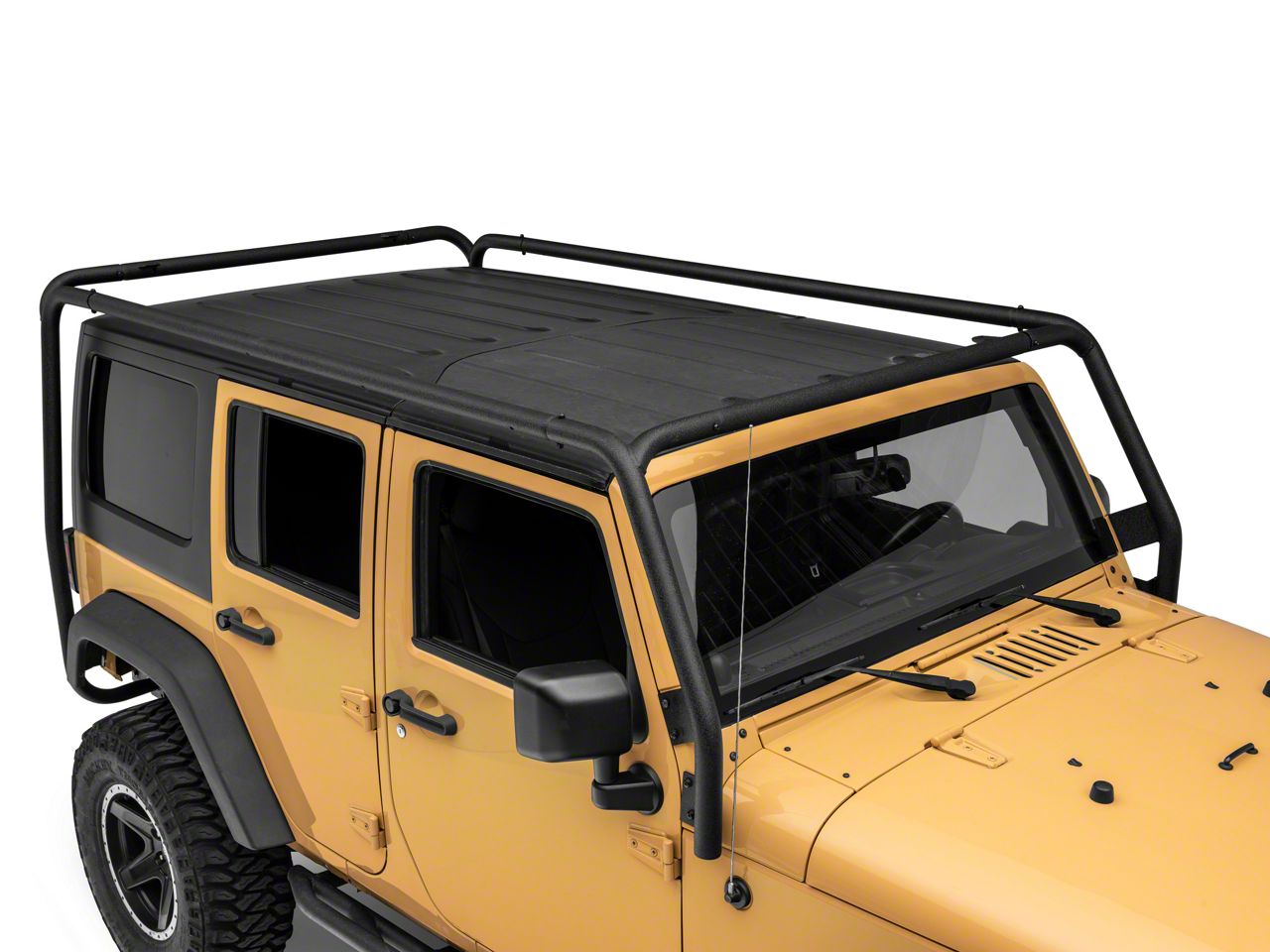 Body Armor 4x4 Jeep Wrangler Cargo Roof Rack JK-6124-1 and JK-6124-2 ...