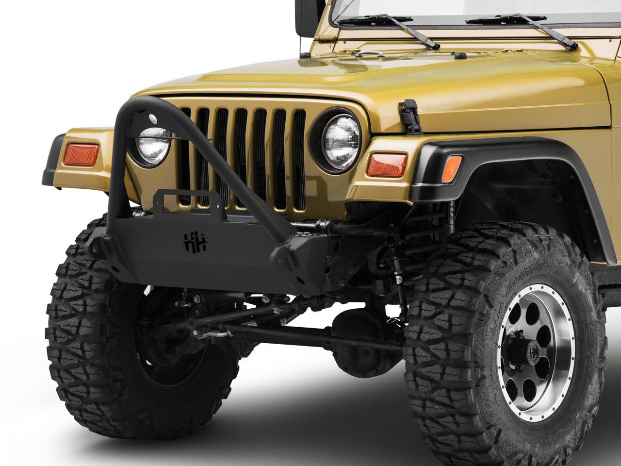 Hammerhead Jeep Wrangler Stubby Front Bumper with Stinger 600560559