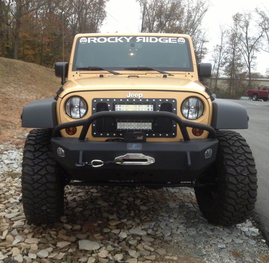 Hammerhead Jeep Wrangler Stubby PreRunner Front Bumper 600560206 (07