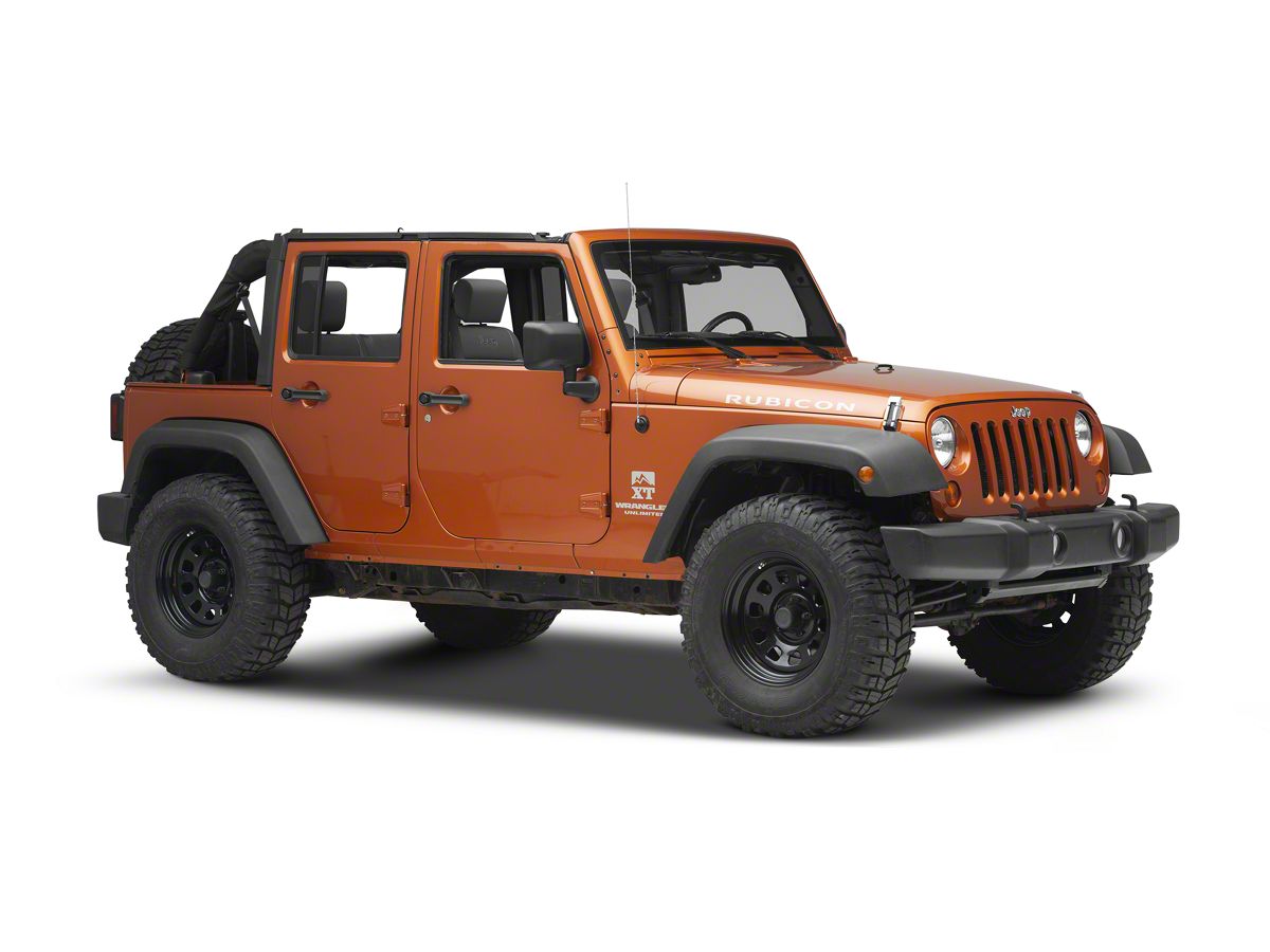 Smittybilt Jeep Wrangler OE Style Door Surrounds 91406 (07-18 Jeep Wrangler  JK 4-Door) - Free Shipping