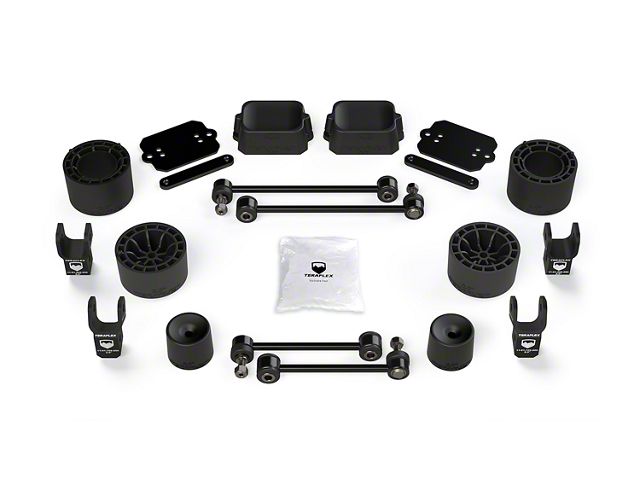 Teraflex 2.50-Inch Performance Spacer Lift Kit with Shock Extensions (18-24 Jeep Wrangler JL Rubicon 4-Door)