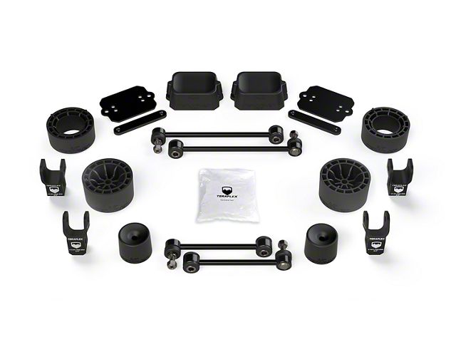 Teraflex 2.50-Inch Performance Spacer Lift Kit with Shock Extensions (18-24 Jeep Wrangler JL Rubicon 2-Door)
