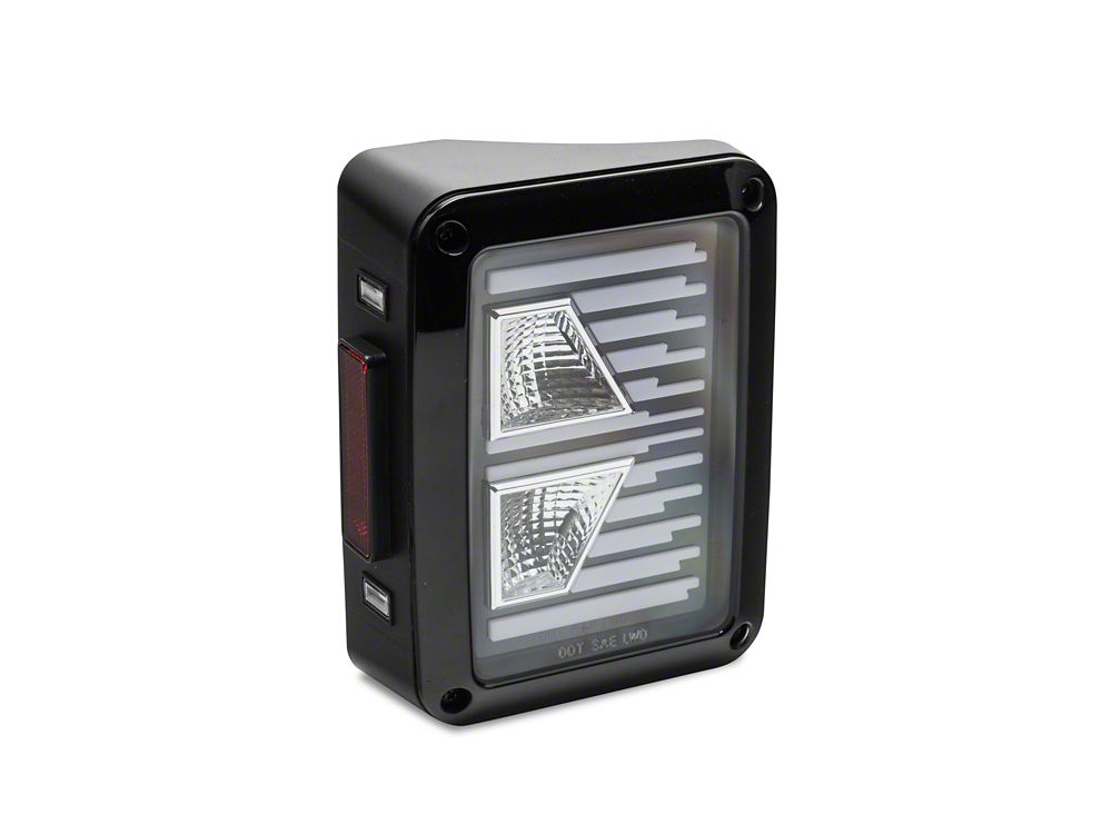 Raxiom Axial Series Vision LED Tail Lights; Black Housing Raxiom Axial Series Vision LED Tail Lights; Black Housing