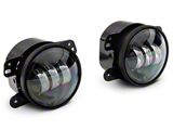 Raxiom Axial Series Tri-Bar LED Fog Lights; Amber (07-26 Jeep Wrangler JK & JL)