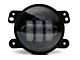 Raxiom Axial Series Tri-Bar LED Fog Lights; Amber (07-24 Jeep Wrangler JK & JL)