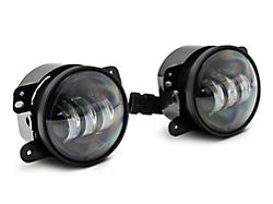Raxiom Axial Series Tri-Bar LED Fog Lights; White (07-26 Jeep Wrangler JK & JL)