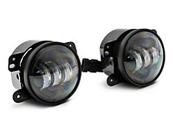 Raxiom Axial Series Tri-Bar LED Fog Lights; White (07-23 Jeep Wrangler JK & JL)